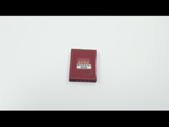 کارت های بازی کاغذی لایه دار 52 پوکر ODM