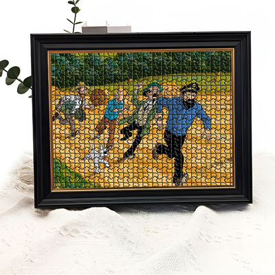 قیمت خوب پازل های سفارشی برای همه سنین چاپ دیجیتال بر روی کارتون ماندگار آنلاین