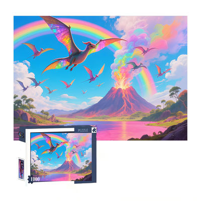 قیمت خوب پازل پرینت شده 1000 قطعه برای بازی آموزشی آنلاین