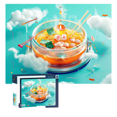 قیمت خوب پازل آموزشی جورچین 1000 تکه برای توسعه مهارت آنلاین