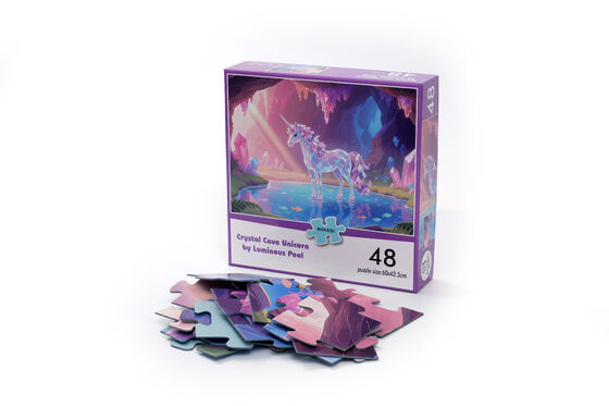 قیمت خوب پازل جورچین کارتونی رنگارنگ و خیال‌انگیز - 48 قطعه شادی برای کودکان و بزرگسالان (طراحی قابل تنظیم) آنلاین